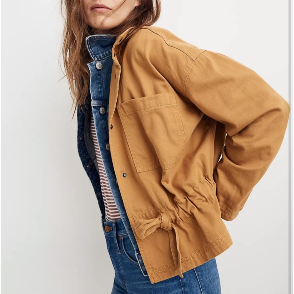 Madewell ladies southlake military jacket